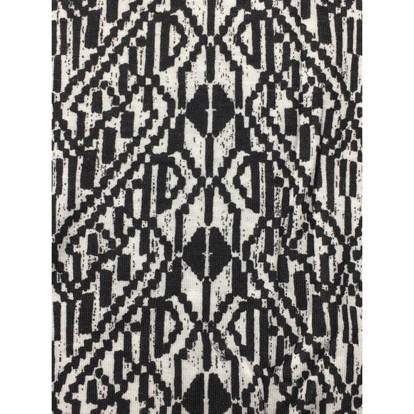 Old Navy Womens Relaxed Dolman Short Sleeve T Shirt Black Geo Summer Print L - Picture 6 of 11